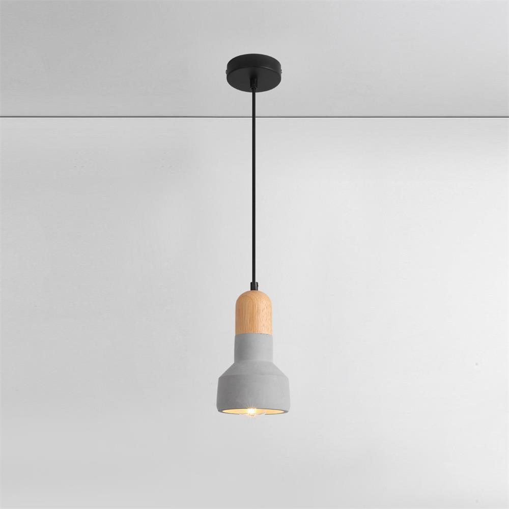 Trio Rustic Wood Pendant Light - Letslighting