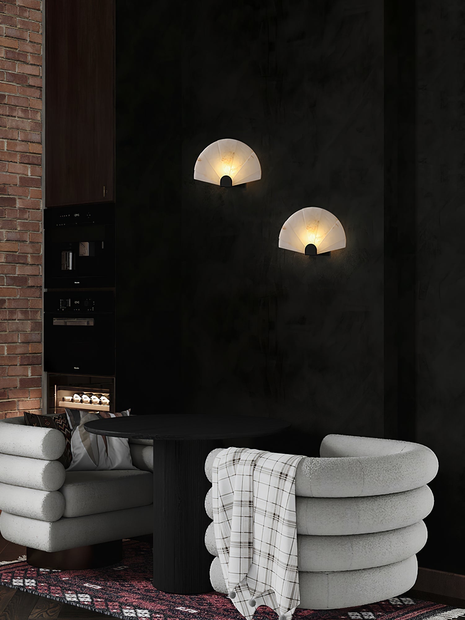 Aurelia Minimalist Alabaster Wall Light - Letslighting