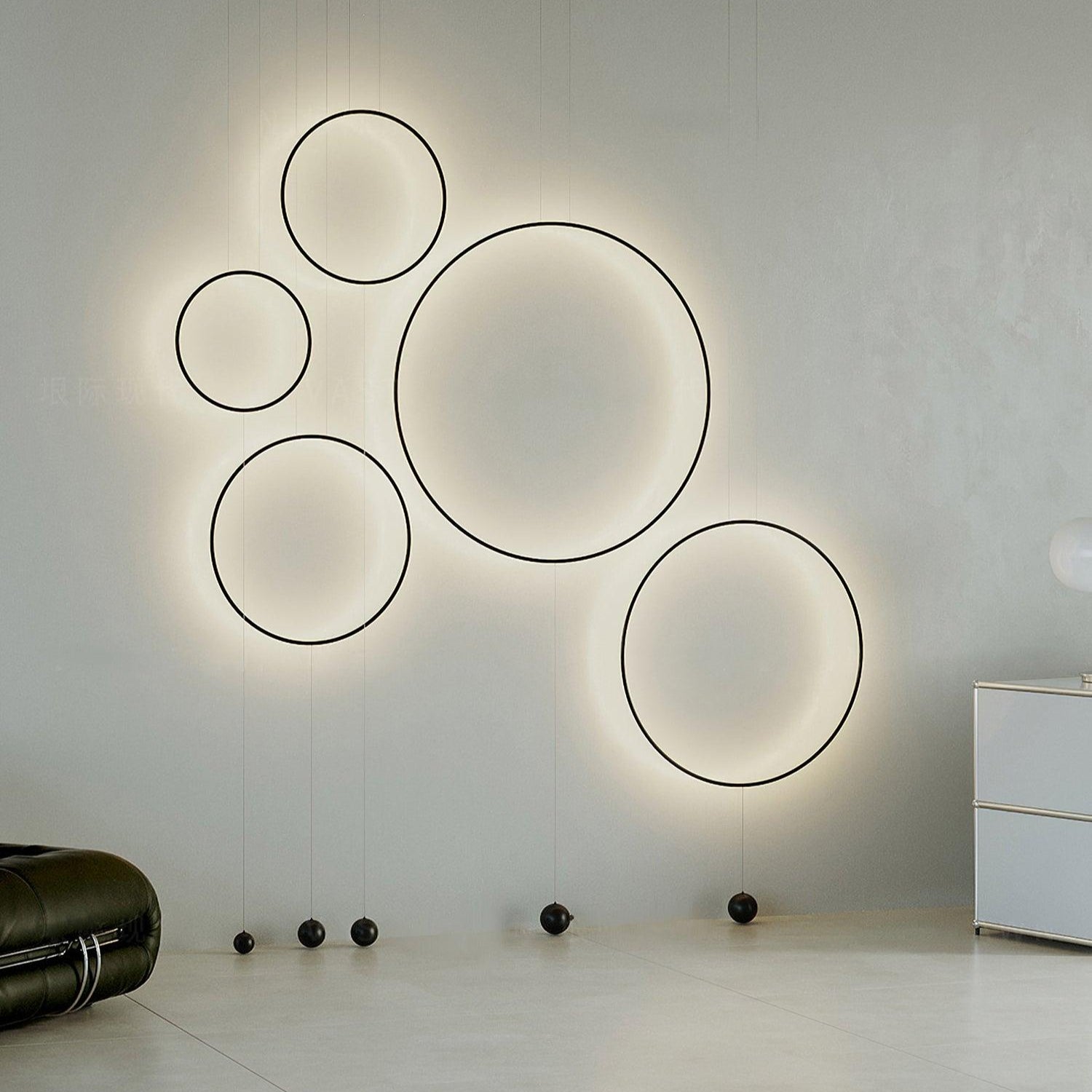 Nightfall Circle Pendant Light - Letslighting