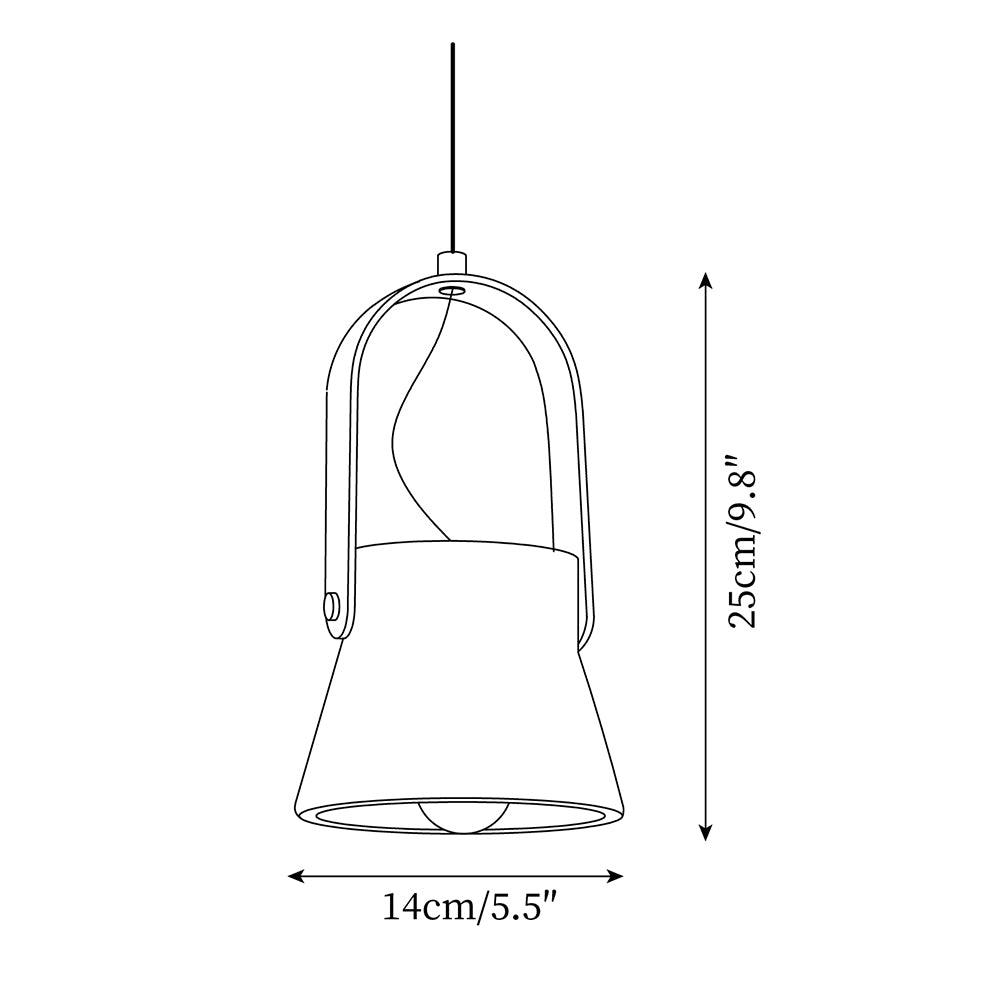 Cesta Travertine Pendant Light - Letslighting