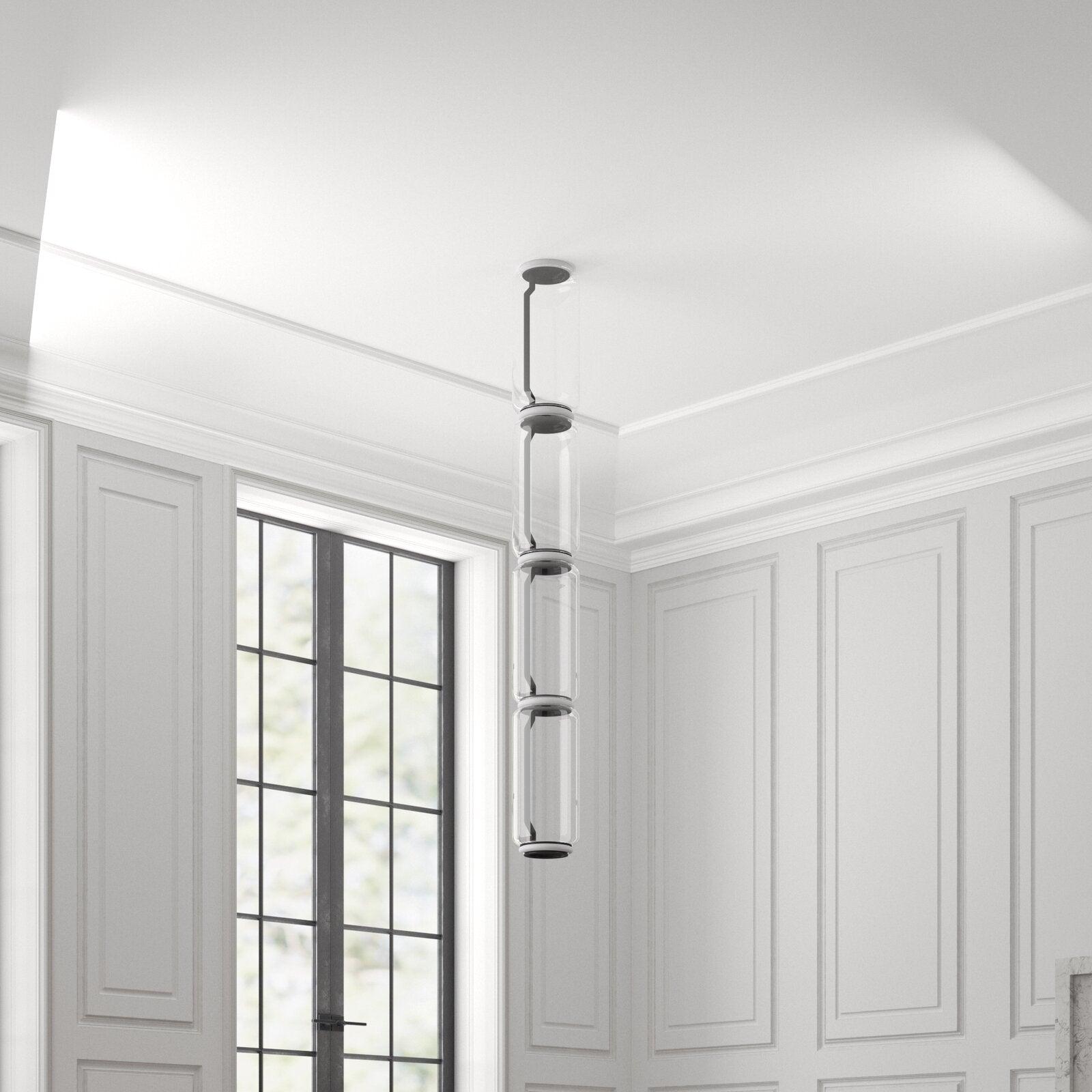 Cylindrical LED Pendant Light - Letslighting