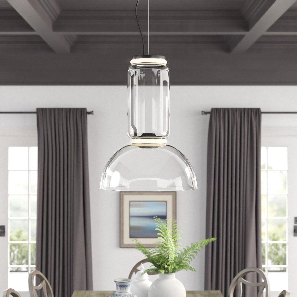 Cylindrical LED Pendant Light - Letslighting