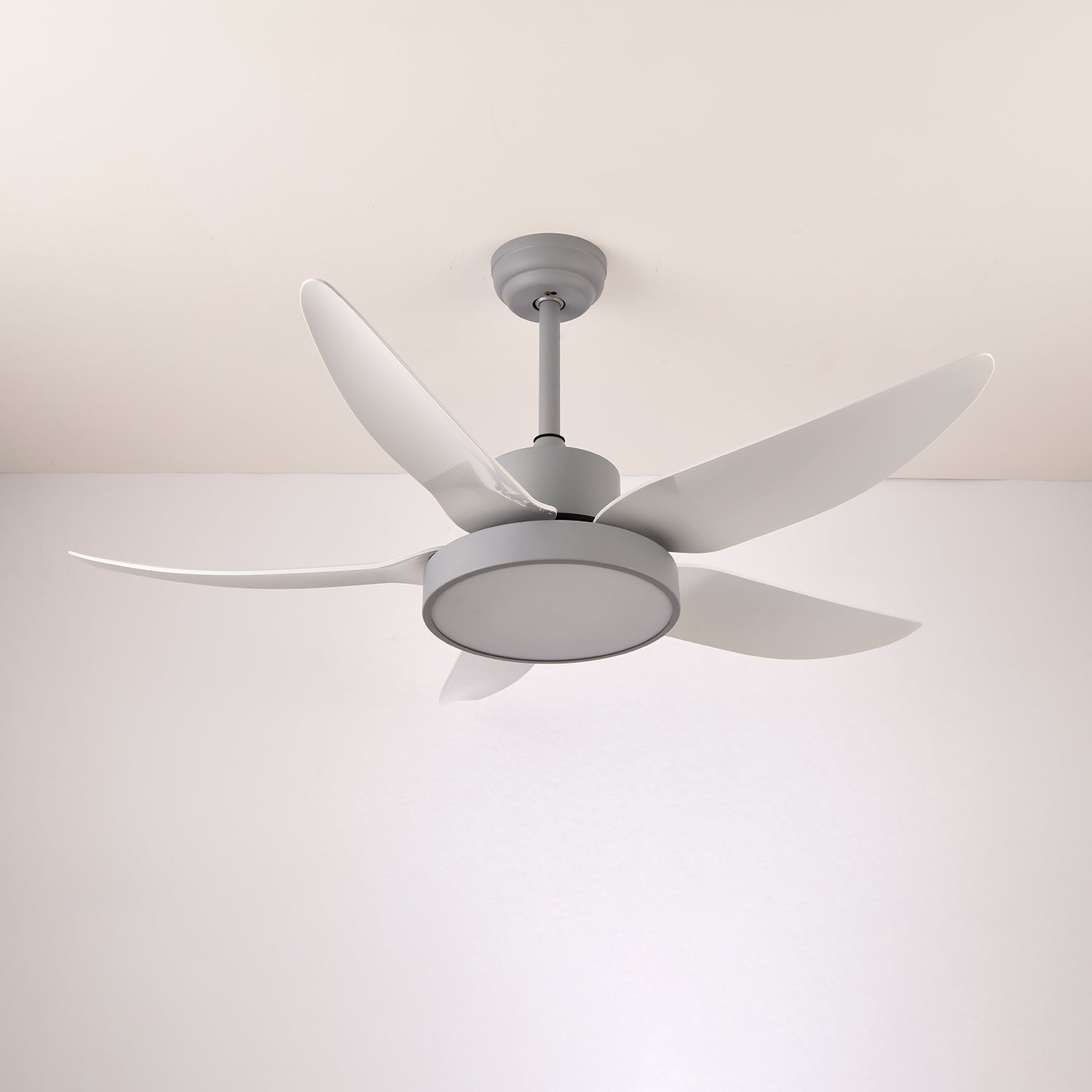 Ventilador de Techo Moderno Auron con Luz en acabado verde