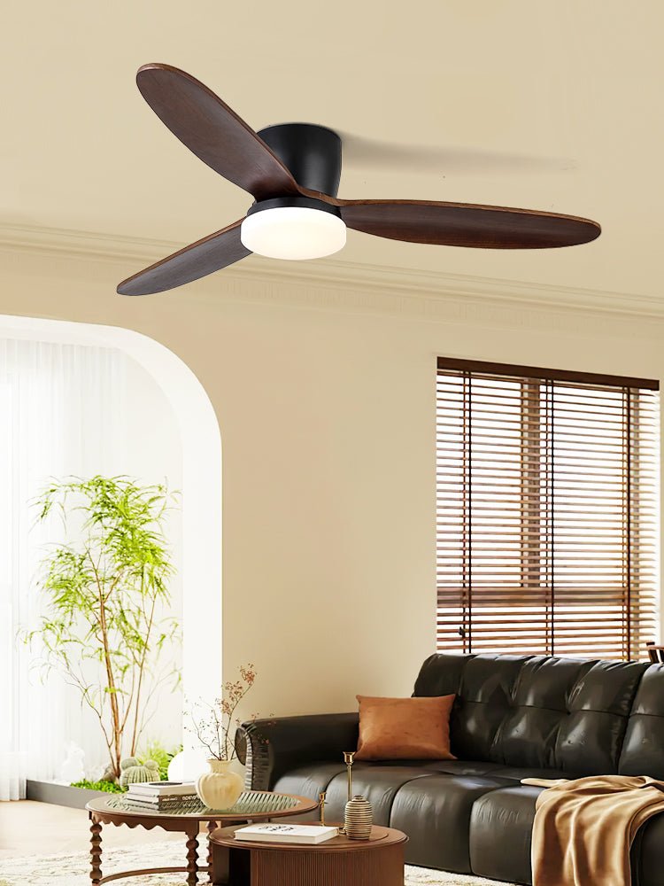 Ventilador de Techo con Luz Athyrs con pantalla de PVC