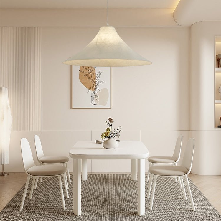 Abbotswell Modern Minimalist Natural Flat Metal Pendant Lamp - Letslighting