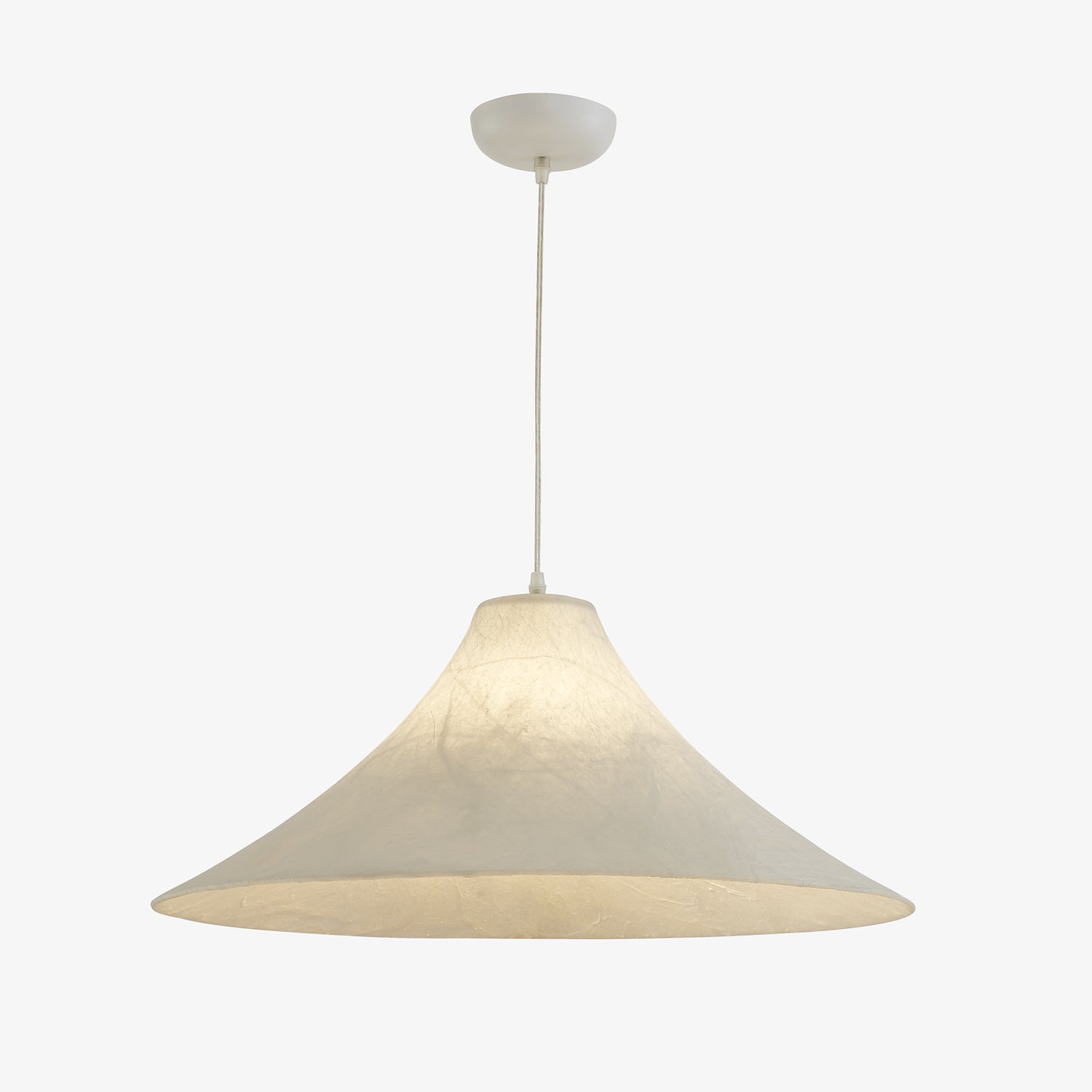 Abbotswell Modern Minimalist Natural Flat Metal Pendant Lamp - Letslighting
