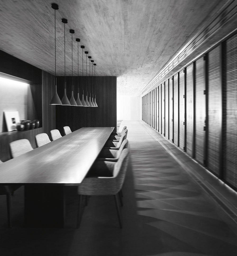 Conical Concrete Pendant Light - Letslighting