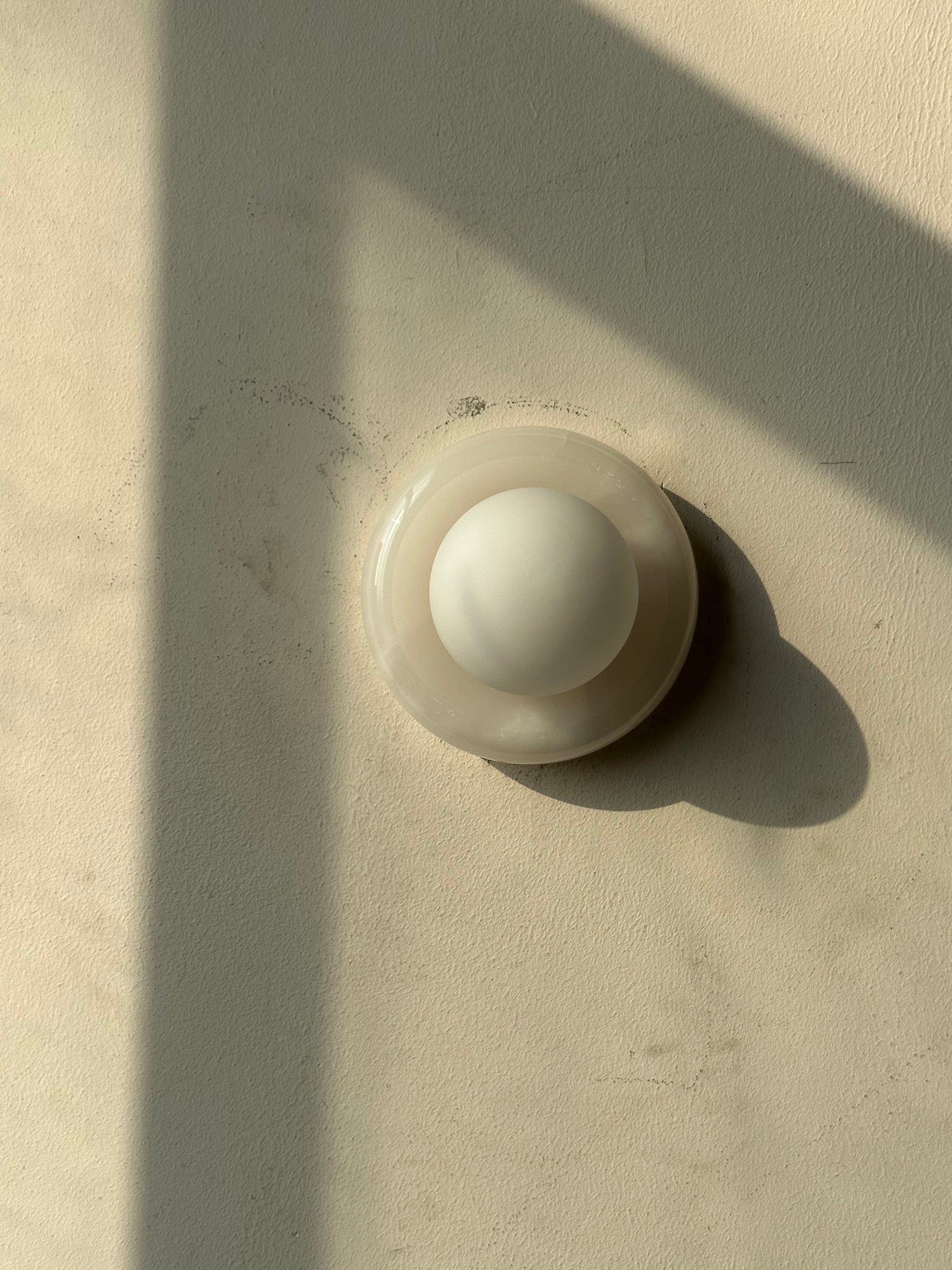 Cemaros Modern Minimalist Jade Glass Wall Lamp - Lamp Copper