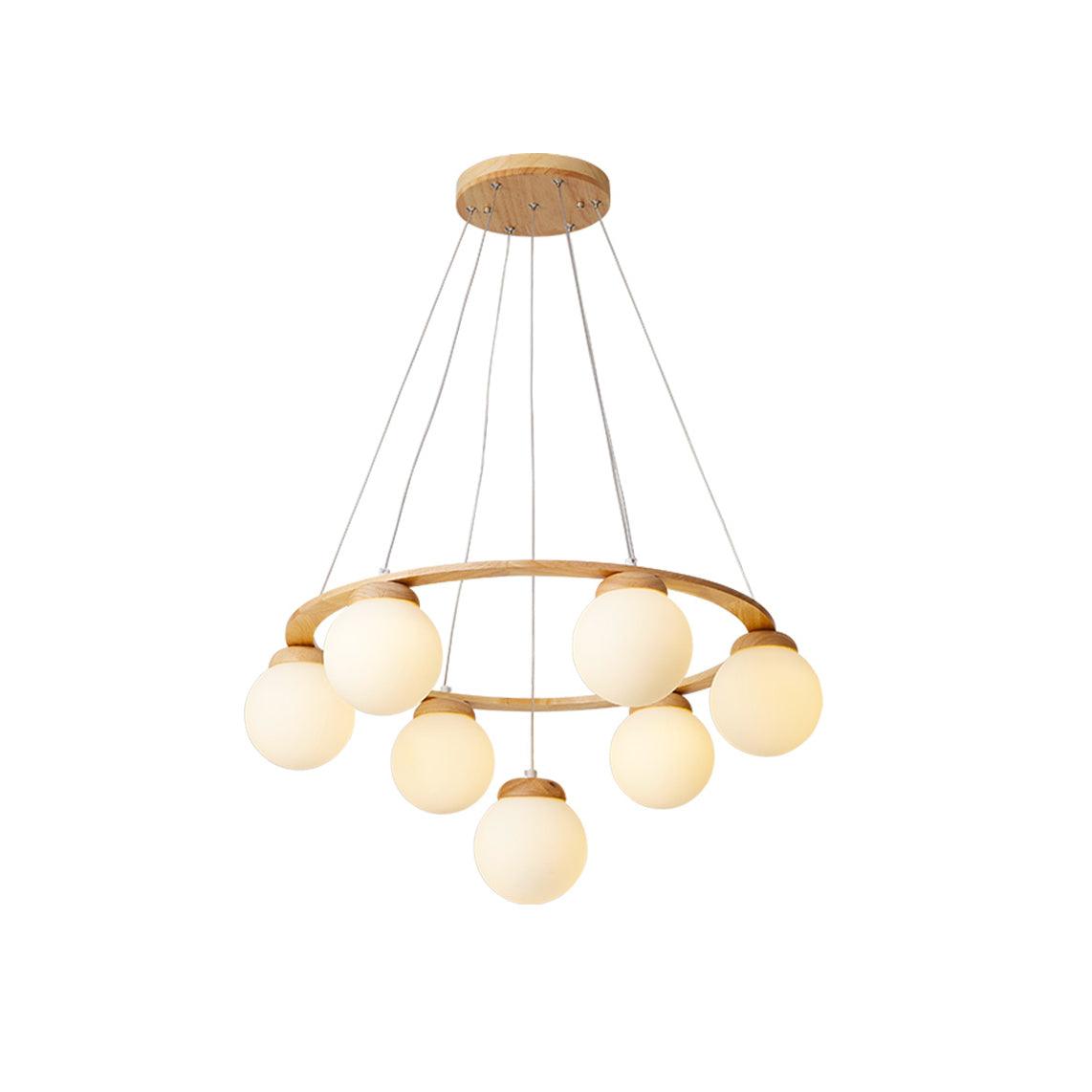 Miira Wood Chandelier - Letslighting