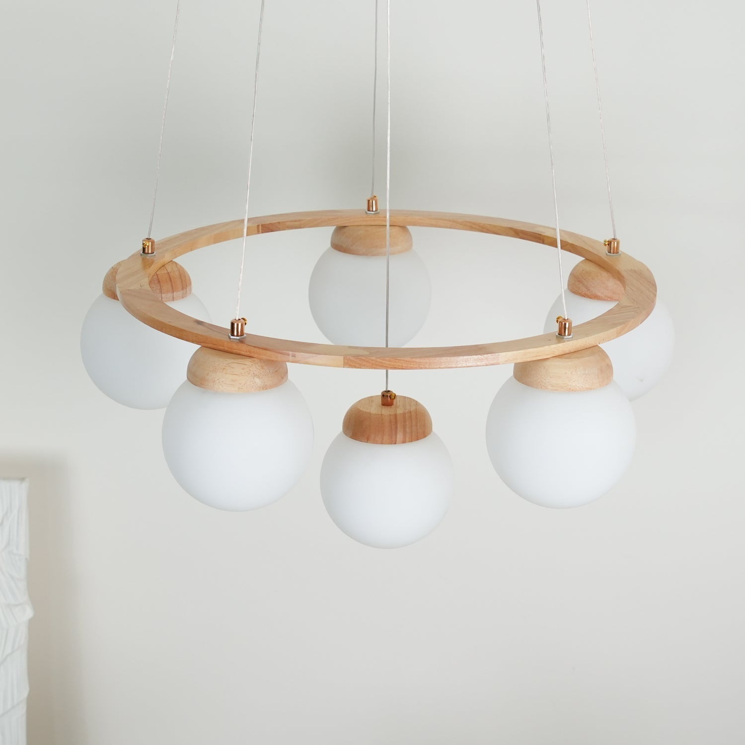 Miira Wood Chandelier - Letslighting