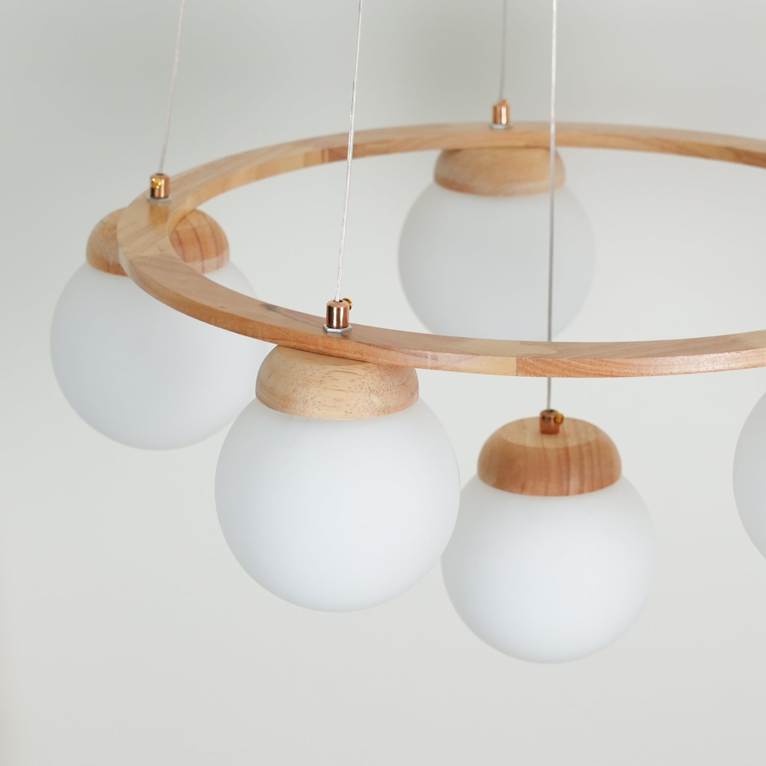 Miira Wood Chandelier - Letslighting