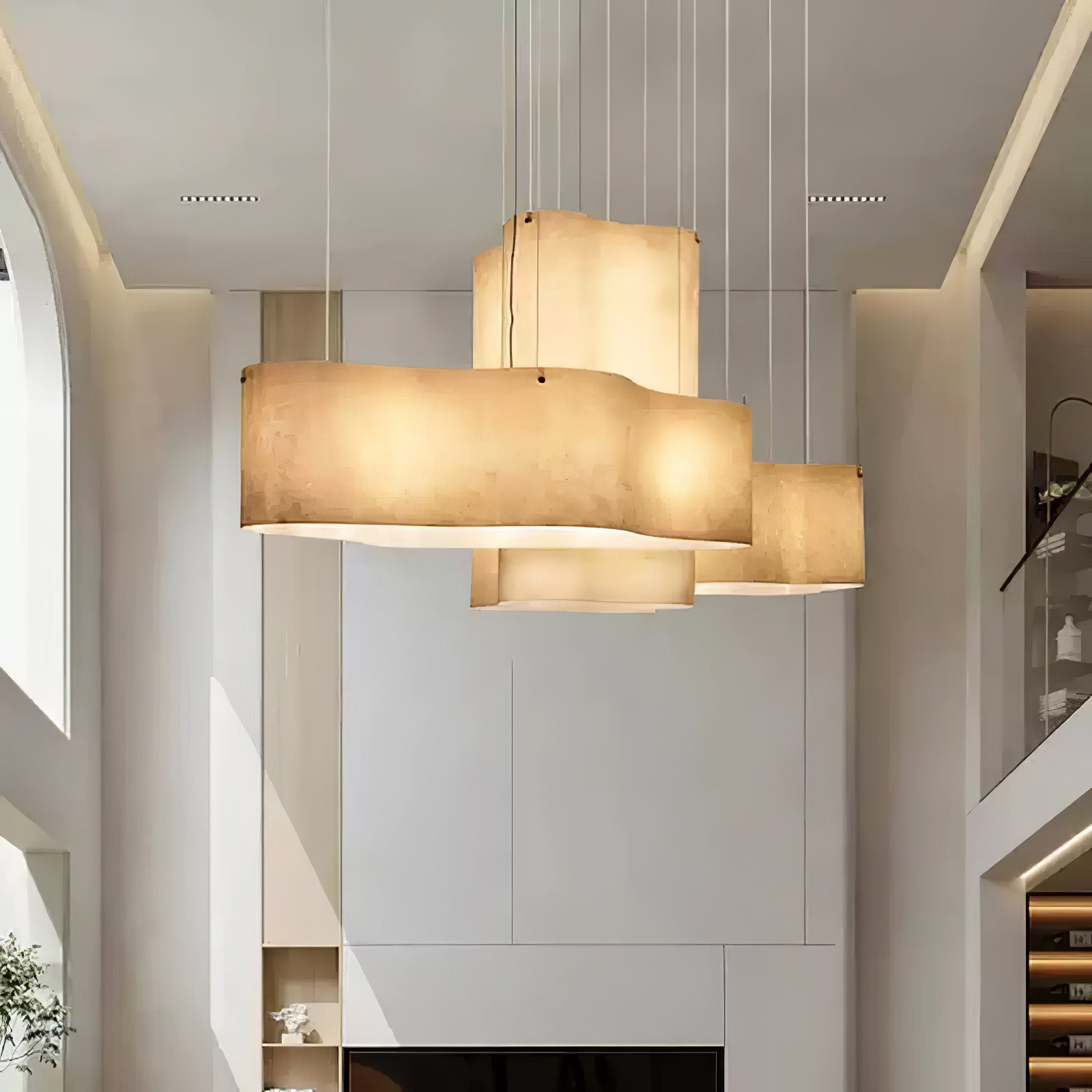 Aurora Pendant Lamp Cloud Shape Modern - Letslighting