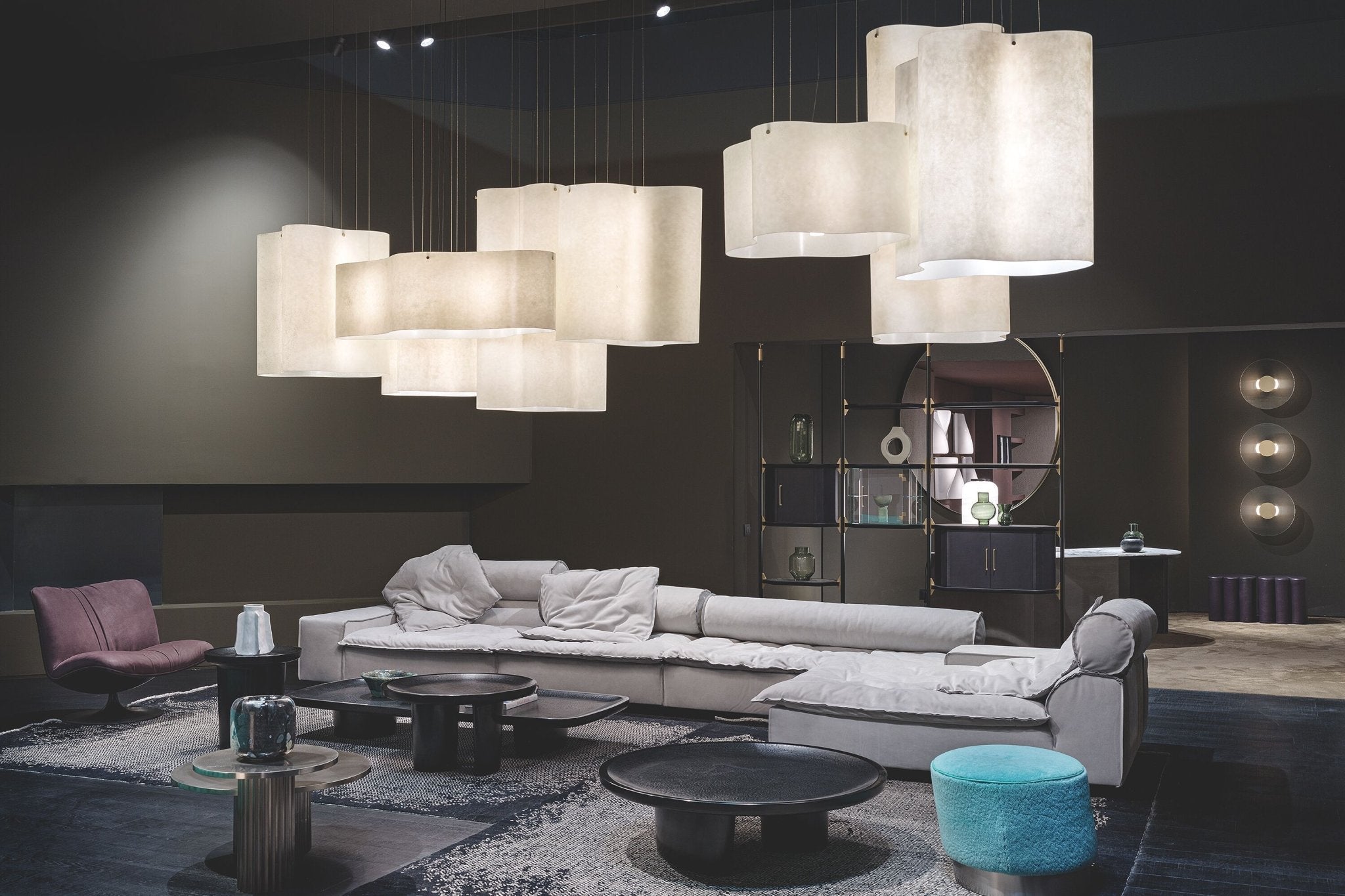 Aurora Pendant Lamp Cloud Shape Modern - Letslighting