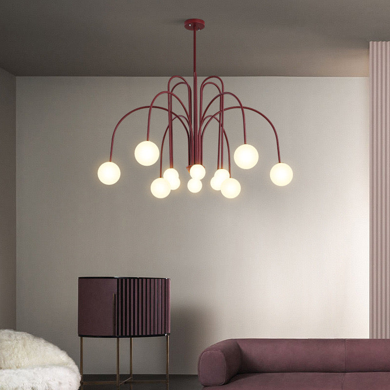 Valentina Moderna Globa Minimalista Diseño Lámpara Colgante