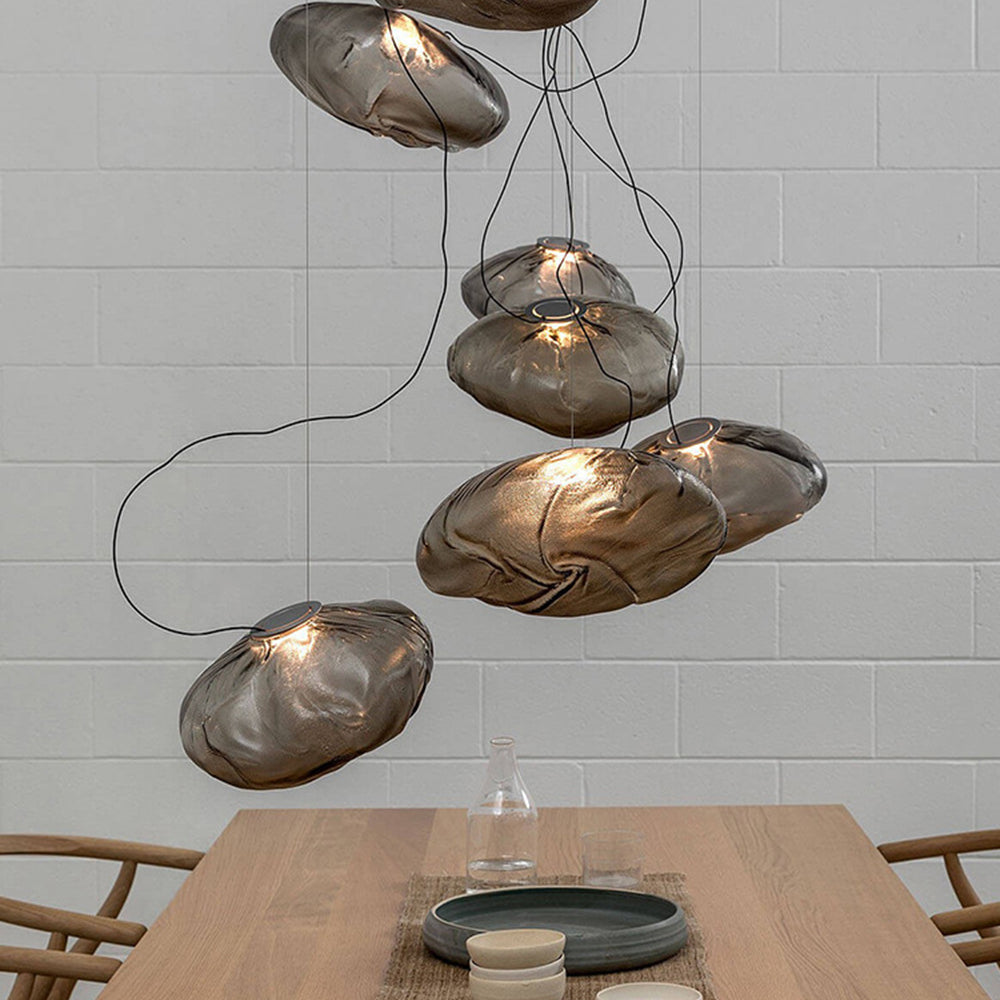 Arisha Minimalista Burbuja Lámpara Colgante Vidrio Salón Comedor