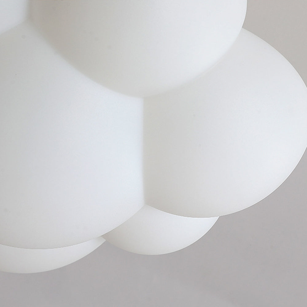 Aria Nórdico LED Nube Plafón Lámpara de Techo Resina Dormitorio