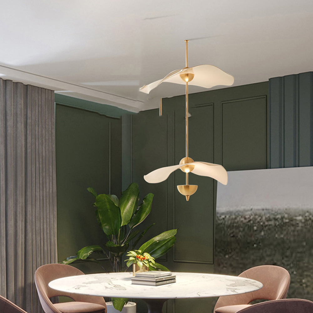 Arisha Moderno Lámpara Colgante Metal Acrílico Comedor
