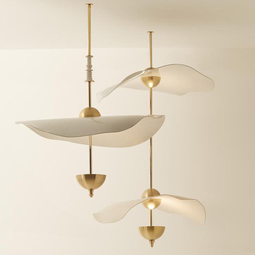 Arisha Moderno Lámpara Colgante Metal Acrílico Comedor