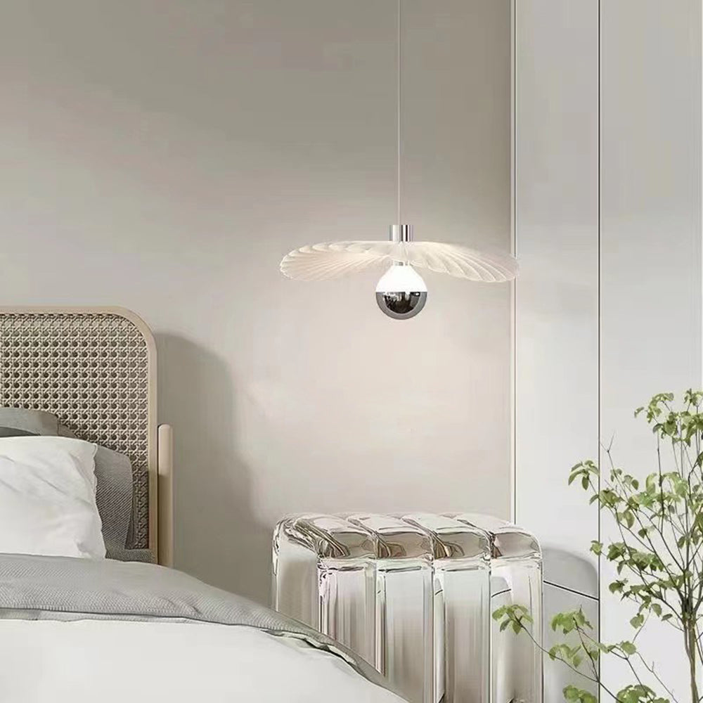 Arisha Nórdico Hoja Lámpara Colgante Metal Resina Dormitorio Pasillo
