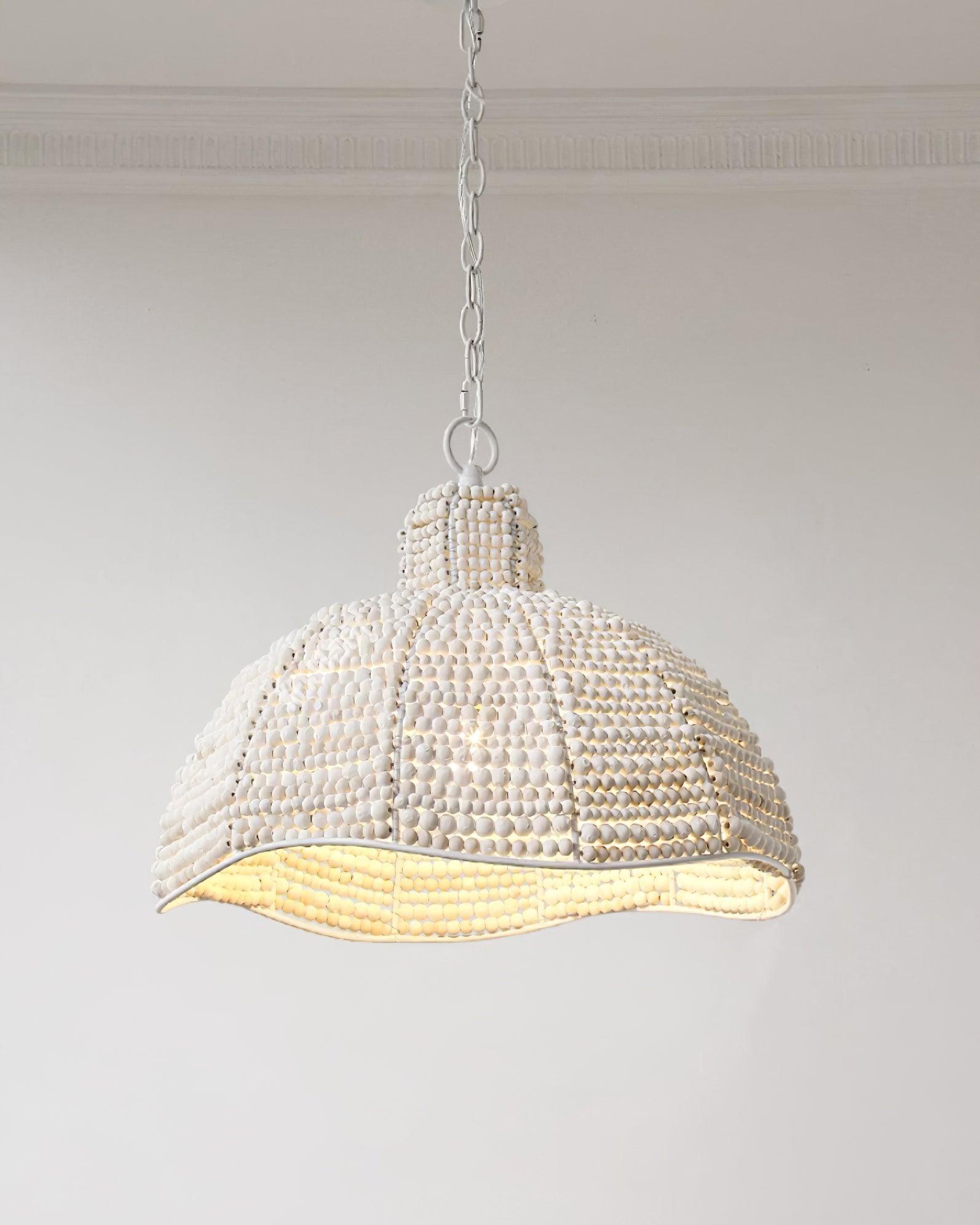 Obispo Wood Beads Pendant Lamp - Letslighting