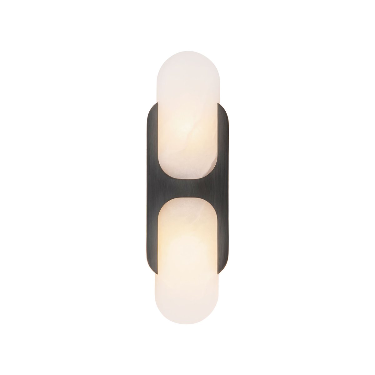 Ulthaora Double Globe Alabaster Wall Light - Letslighting