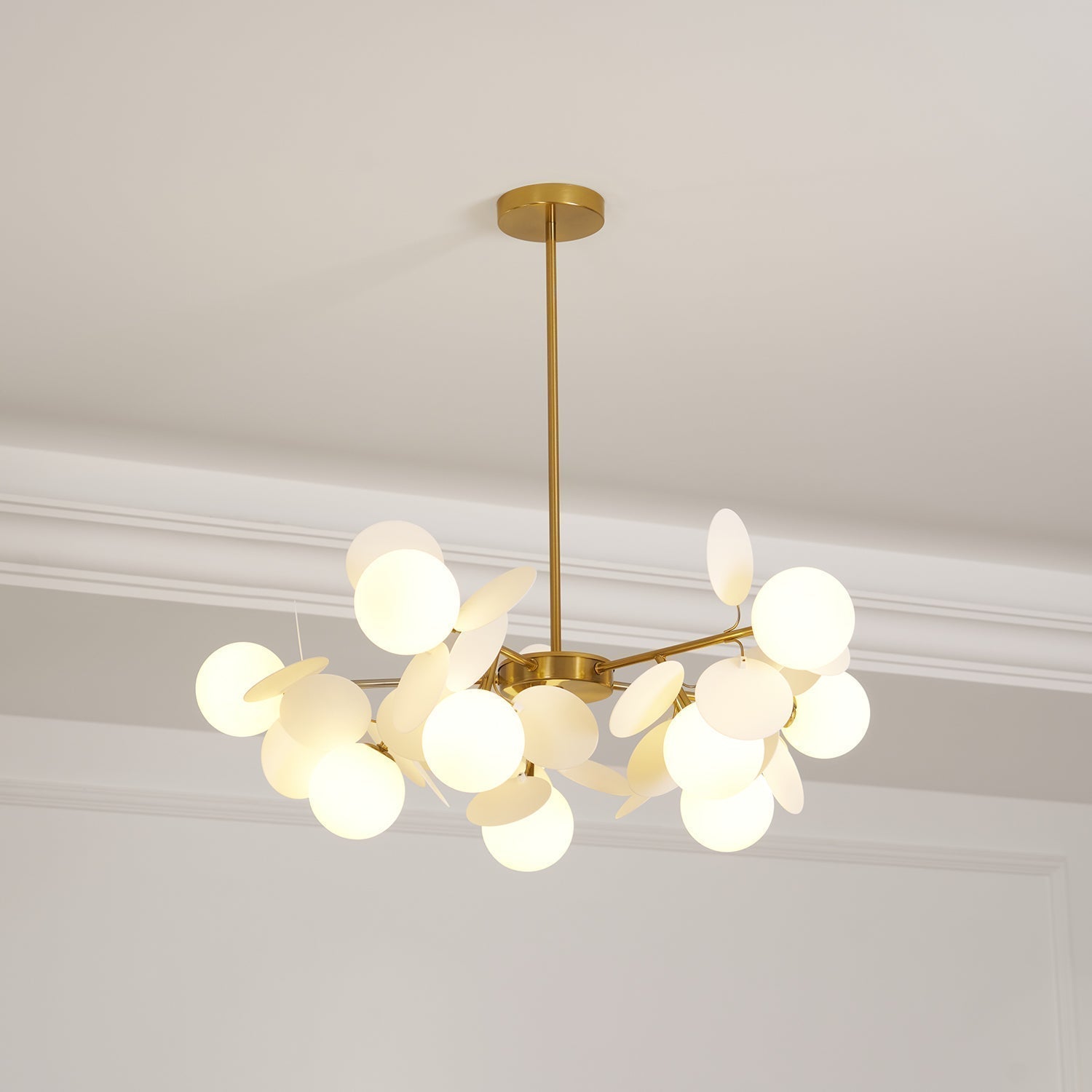 Off White Tree Chandelier - Letslighting