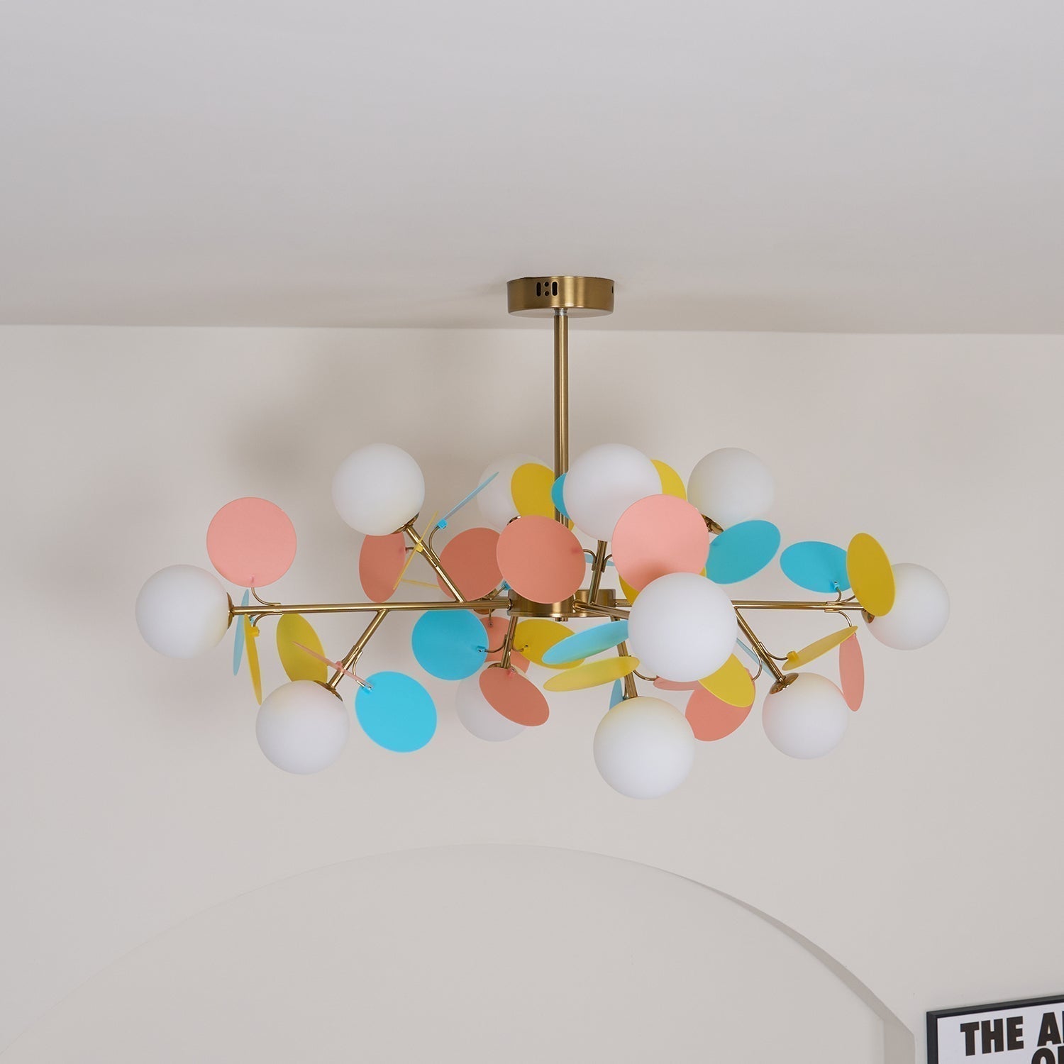 Off White Tree Chandelier - Letslighting