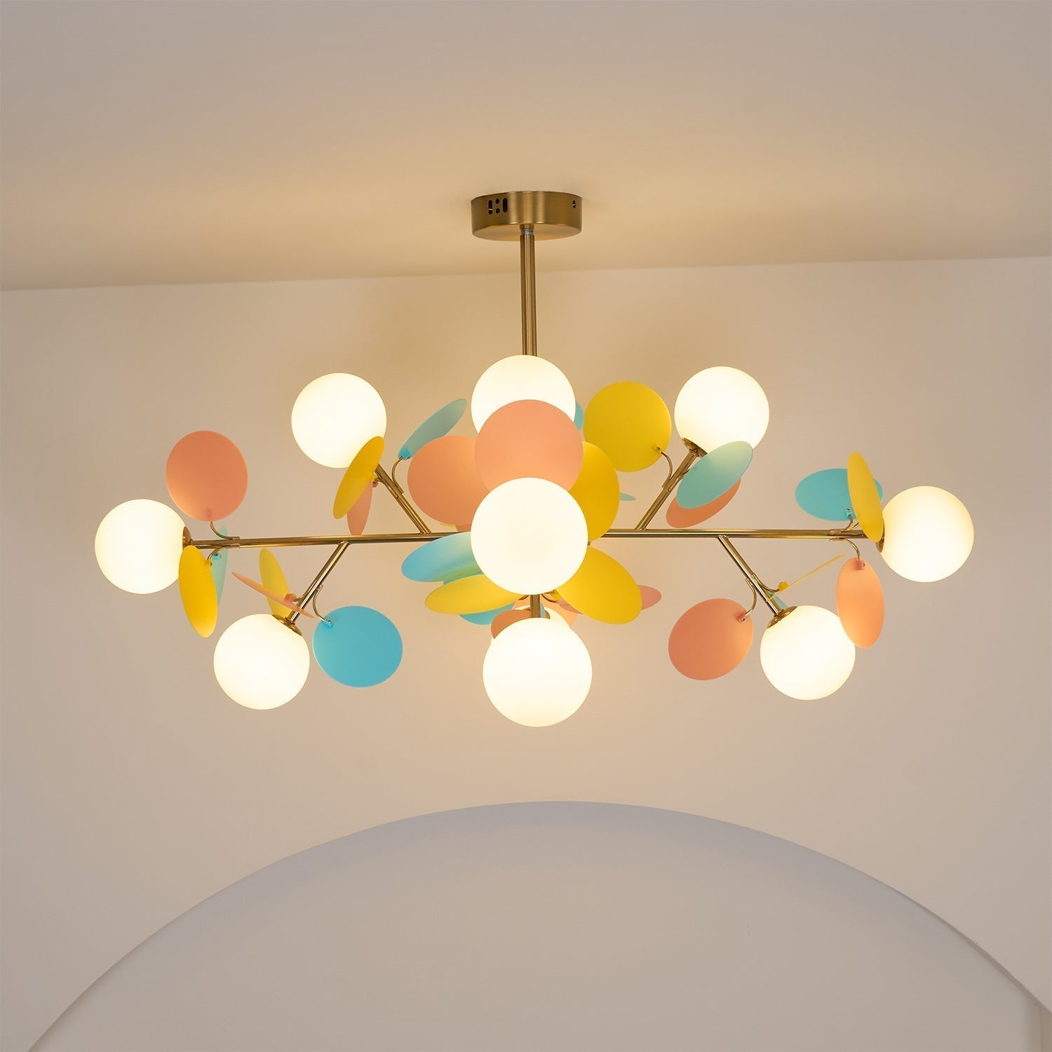 Off White Tree Chandelier - Letslighting