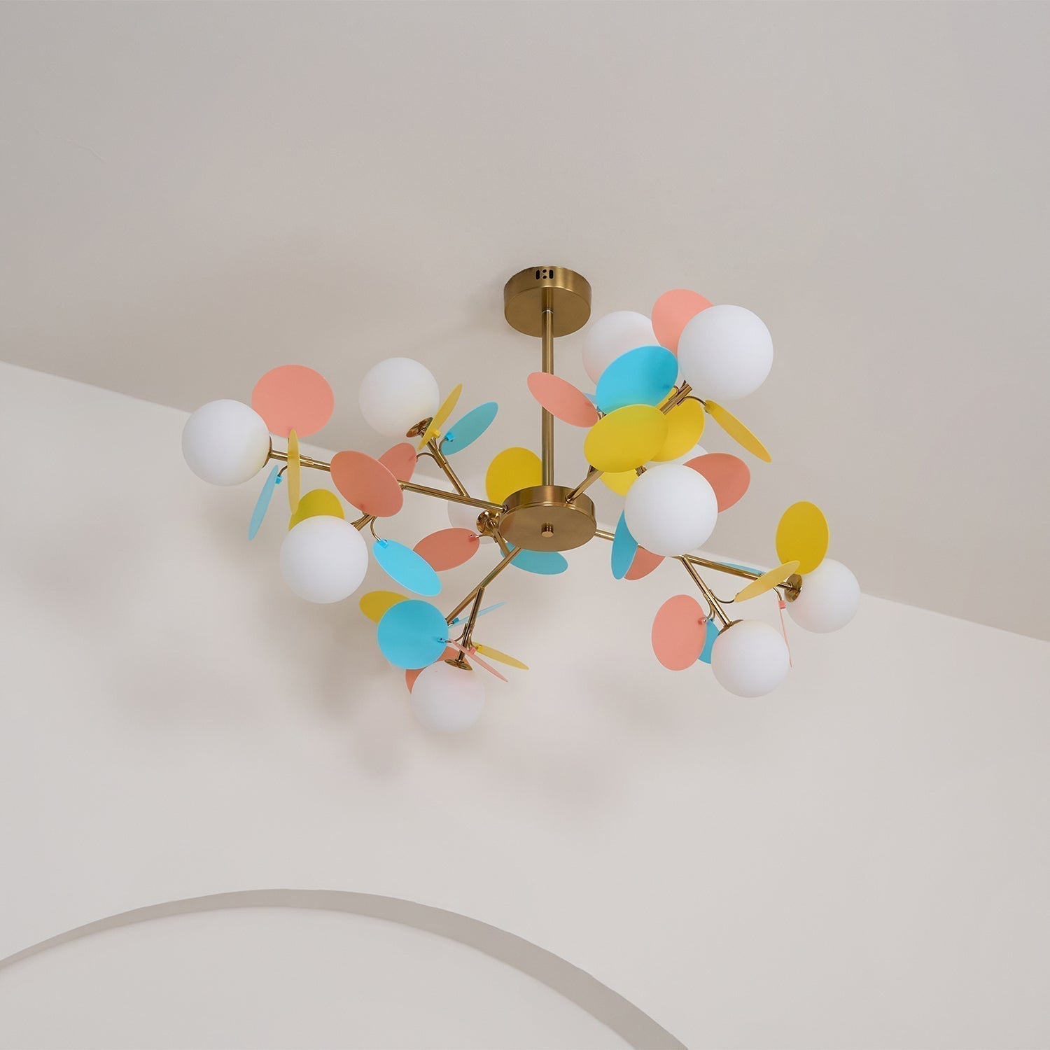 Off White Tree Chandelier - Letslighting