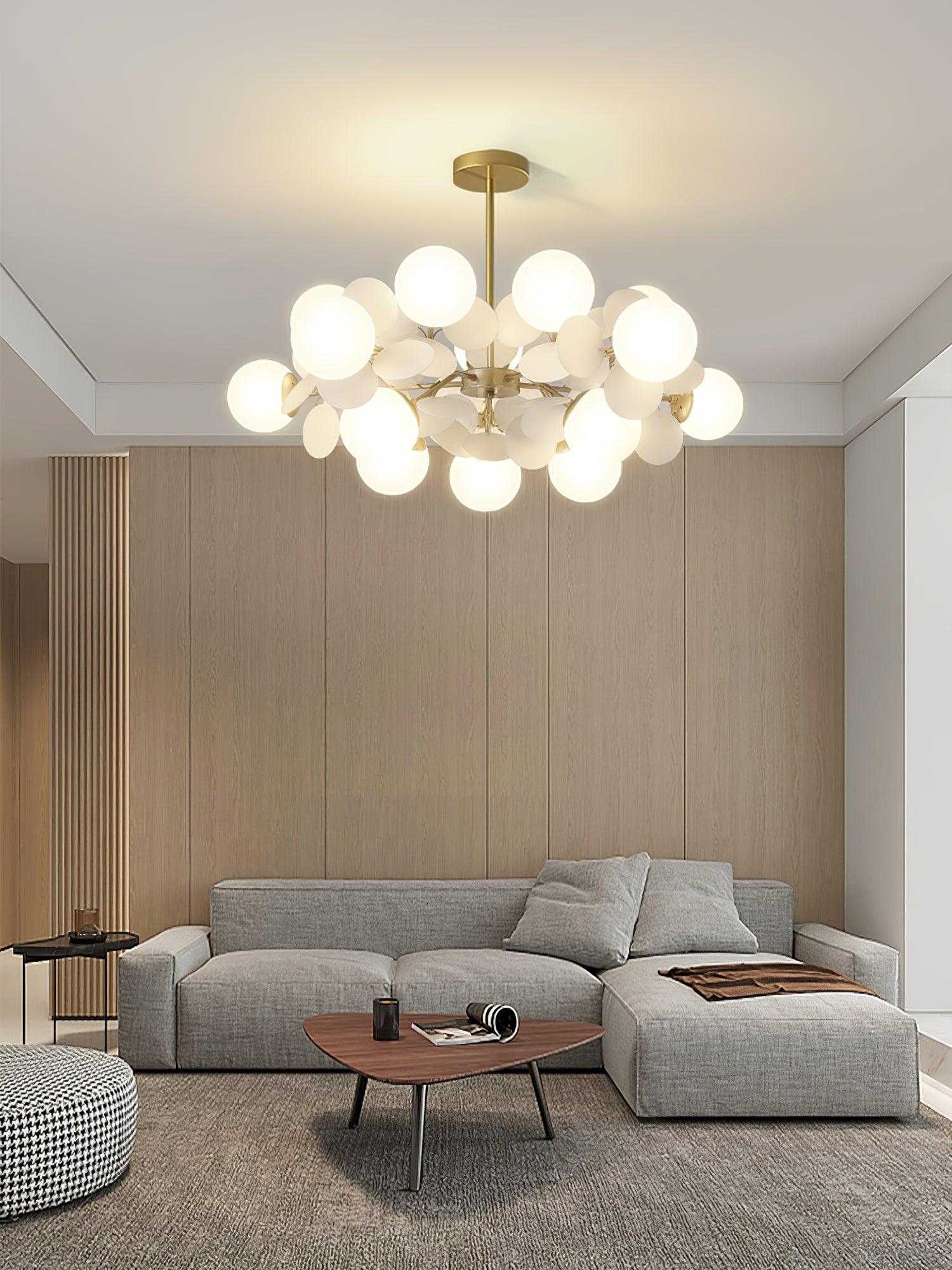Off White Tree Chandelier - Letslighting