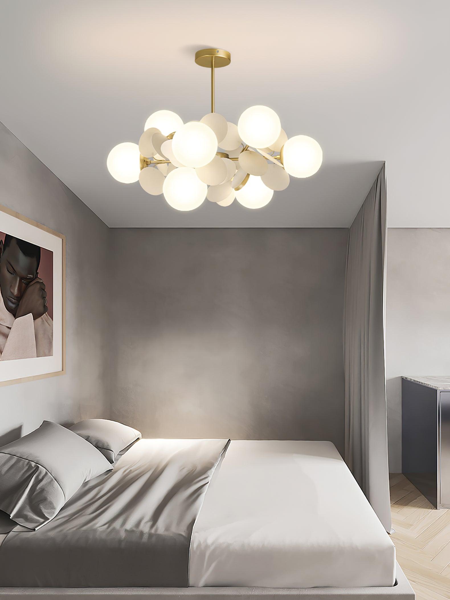 Off White Tree Chandelier - Letslighting