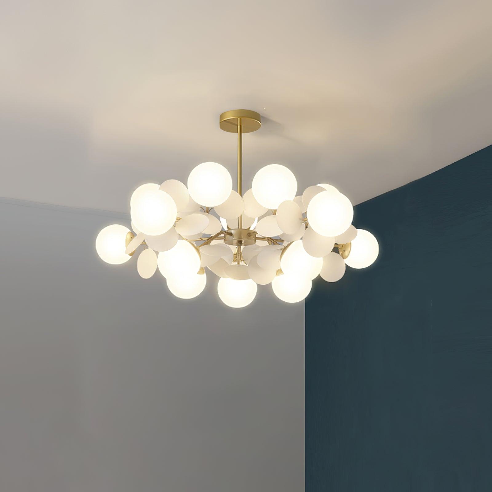Off White Tree Chandelier - Letslighting