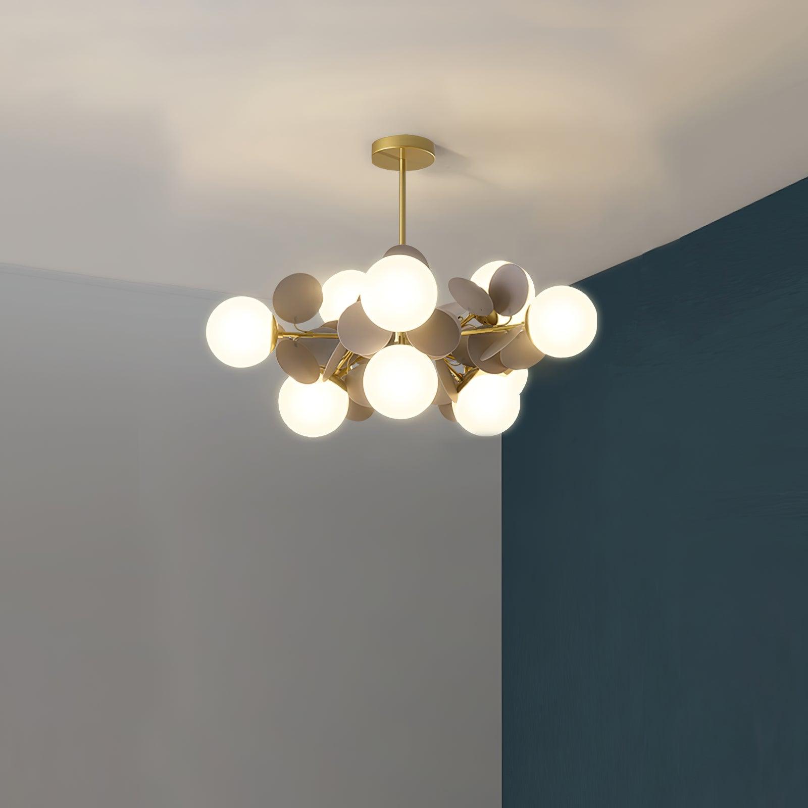 Off White Tree Chandelier - Letslighting