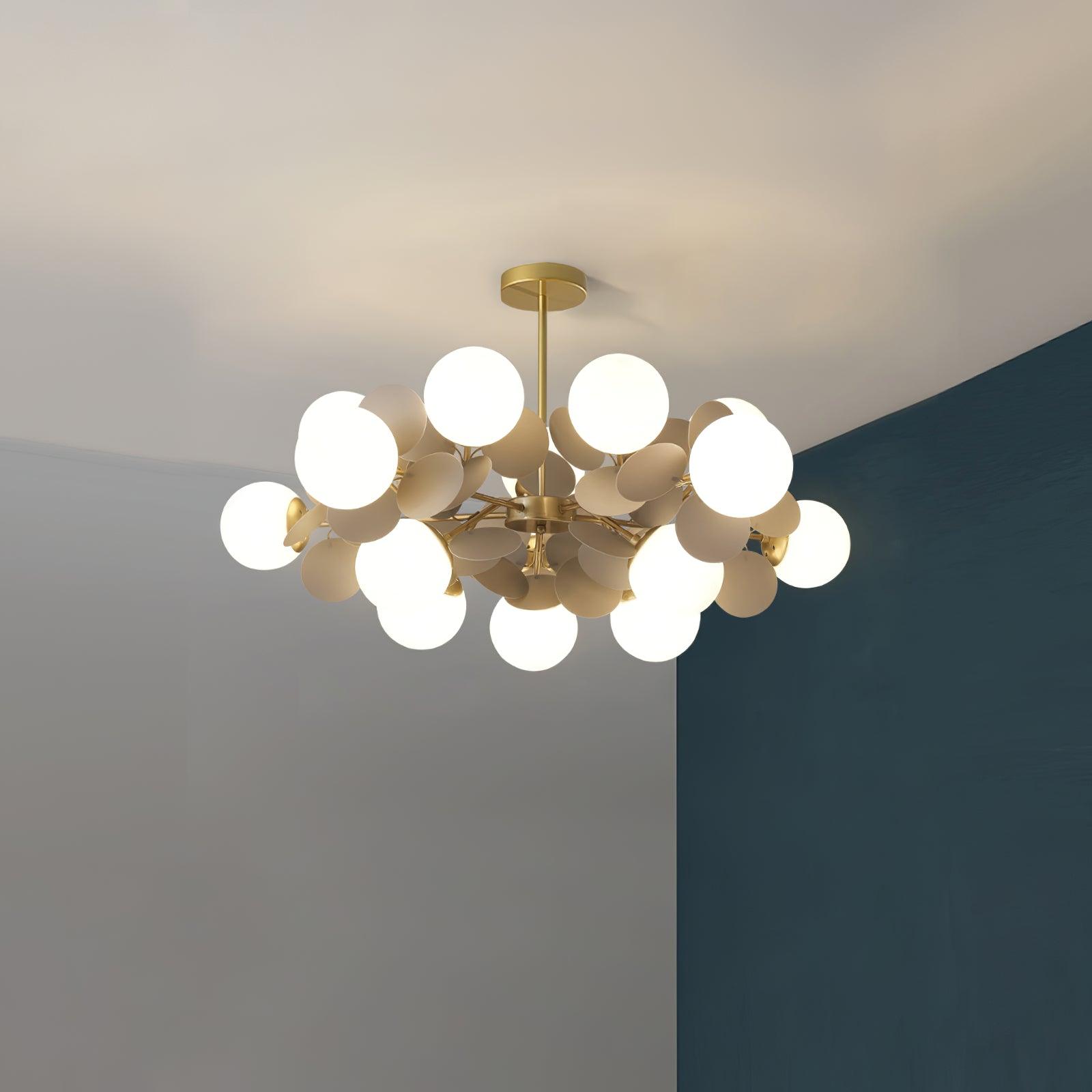 Off White Tree Chandelier - Letslighting