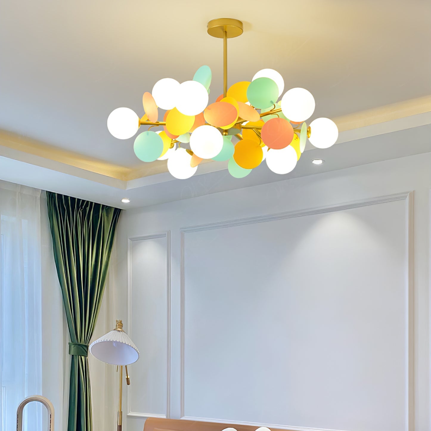 Off White Tree Chandelier - Letslighting