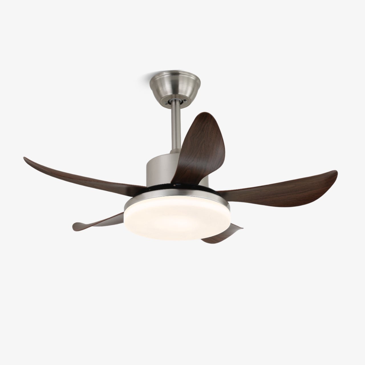 Ventilador de Techo Moderno Nerra de Madera con Luz