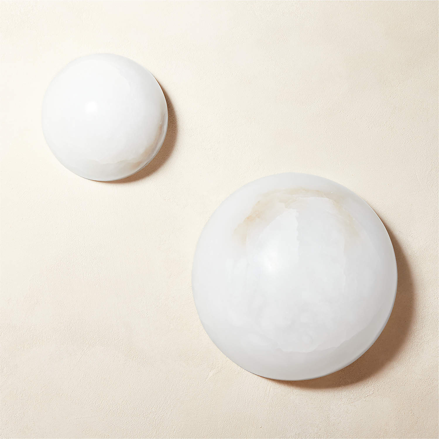 Nyraean Modern Minimalist Alabaster Wall Lamp - Lamp Copper