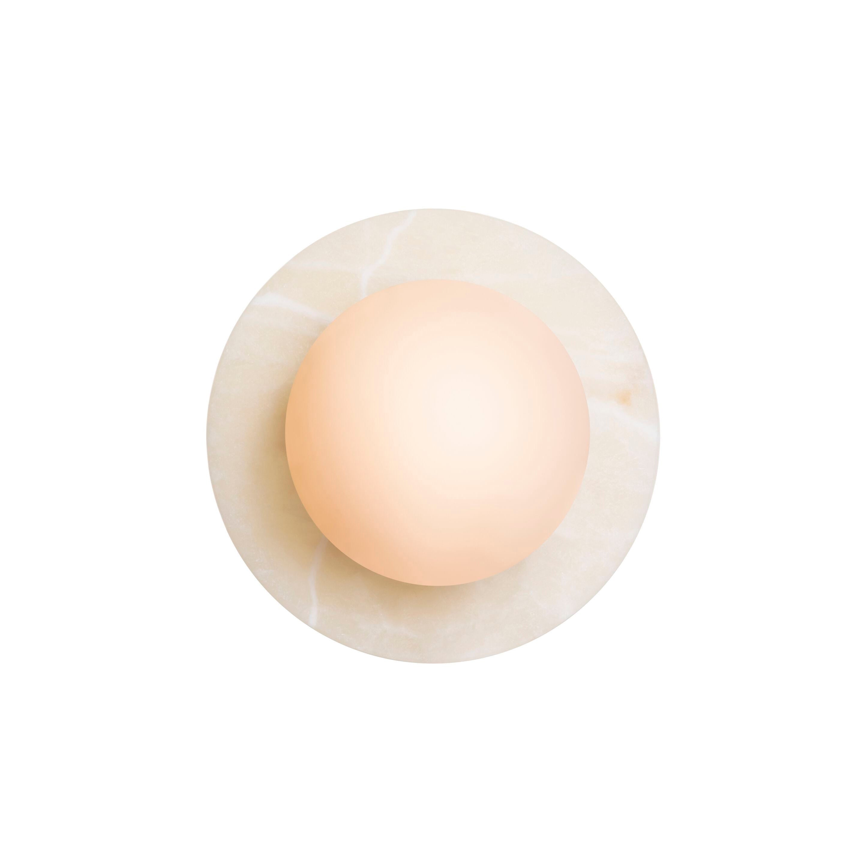 Ovyna Modern Minimalist Onyx Glass Wall Lamp - Lamp Copper