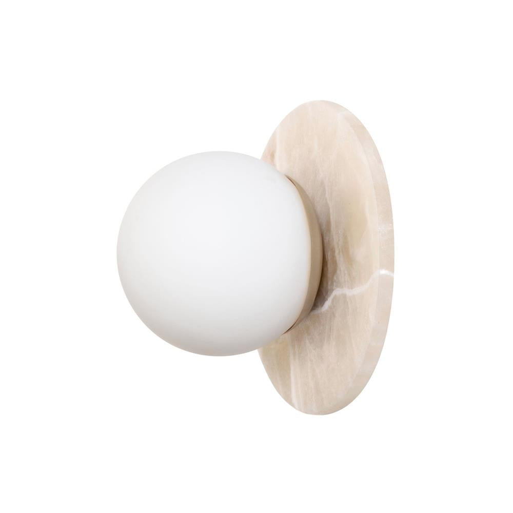 Ovyna Modern Minimalist Onyx Glass Wall Lamp - Lamp Copper