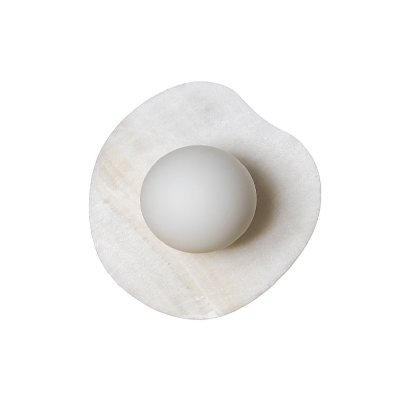 Lyvyneth Modern Minimalist Onyx Nopal Wall Lamp - Lamp Copper