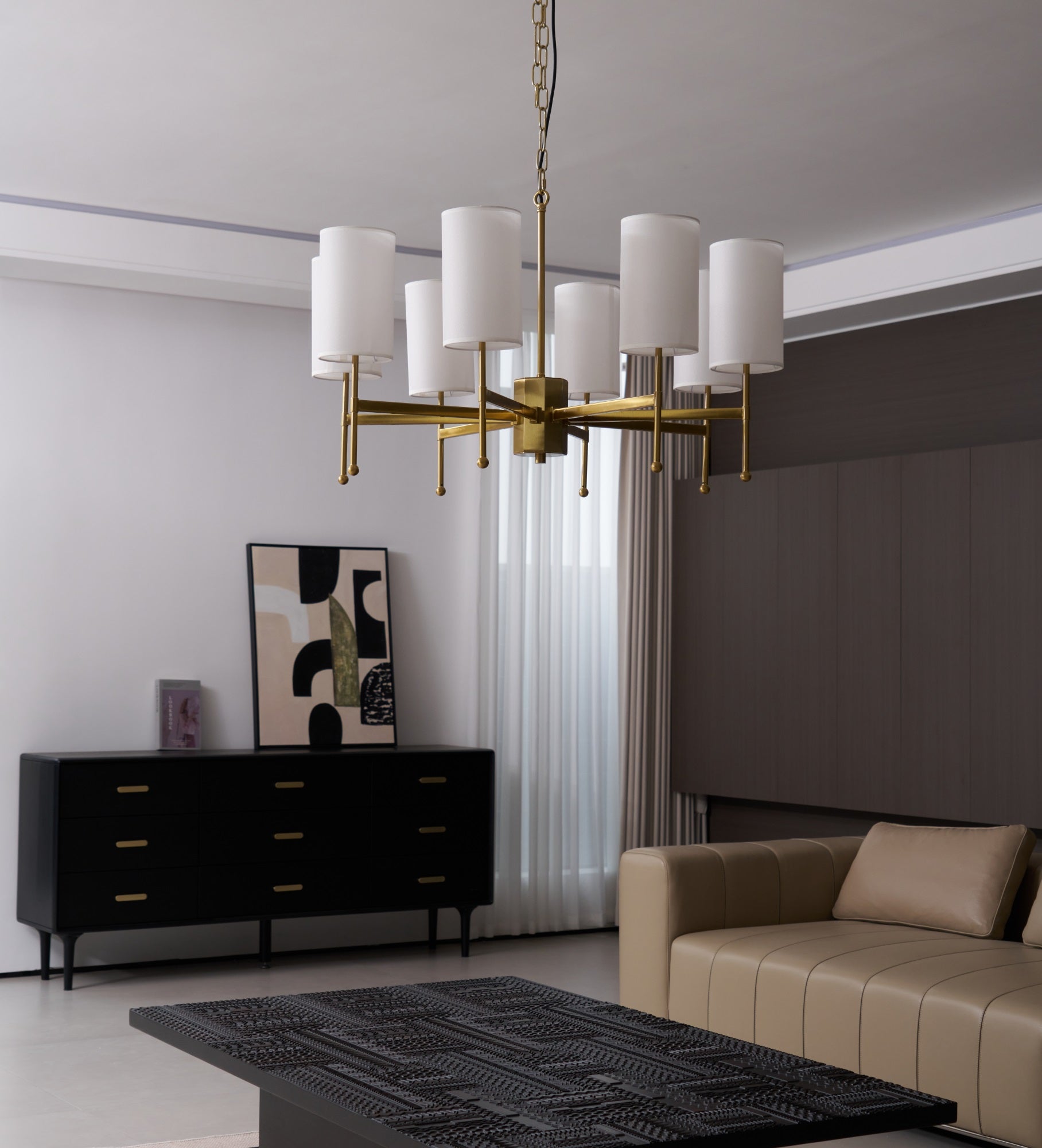 Brilliancess Brass Chandelier - Letslighting
