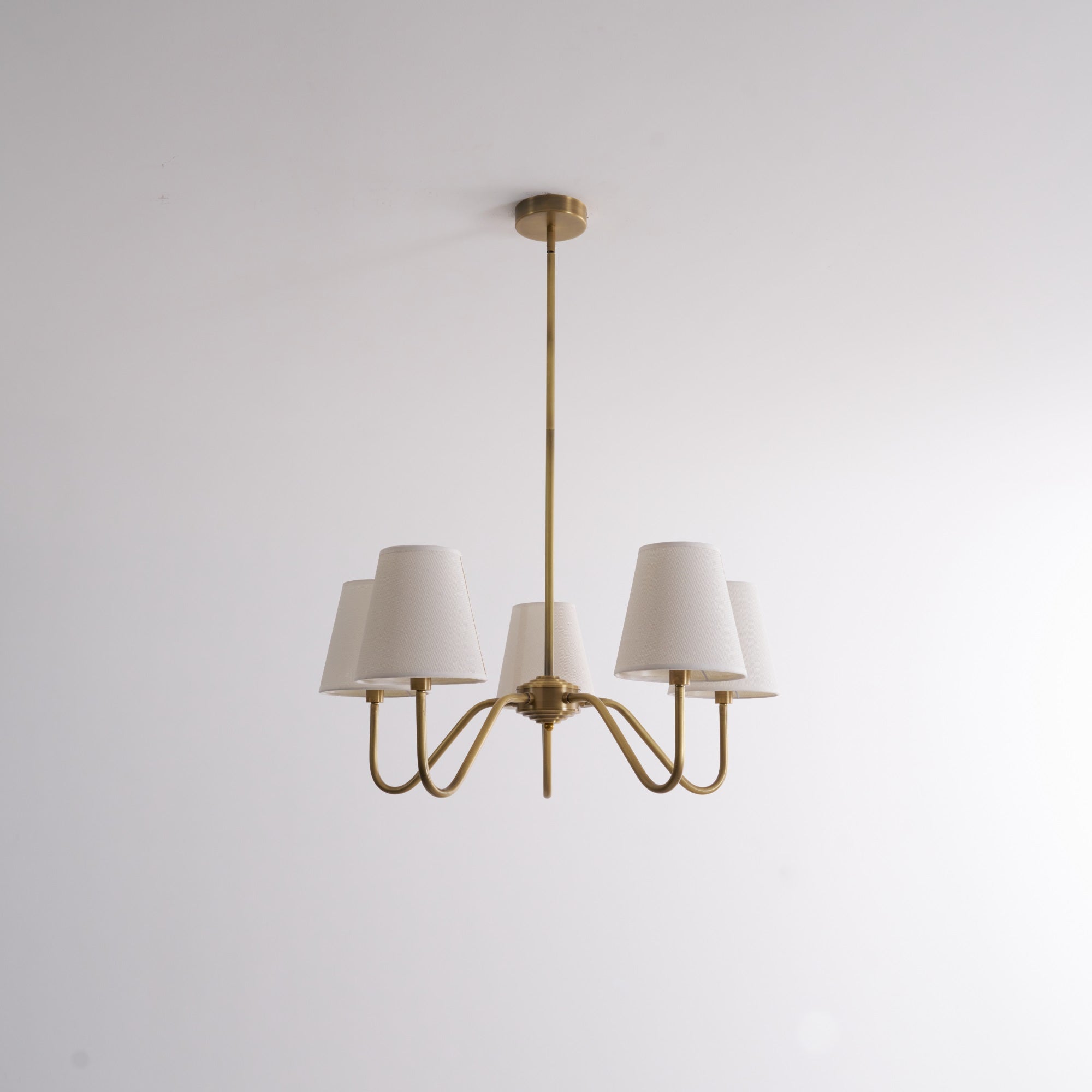 Opaluxe Brass Chandelier - Letslighting