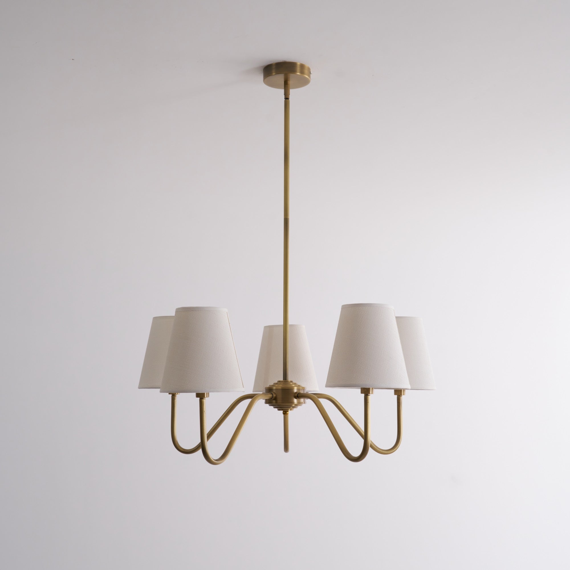 Opaluxe Brass Chandelier - Letslighting
