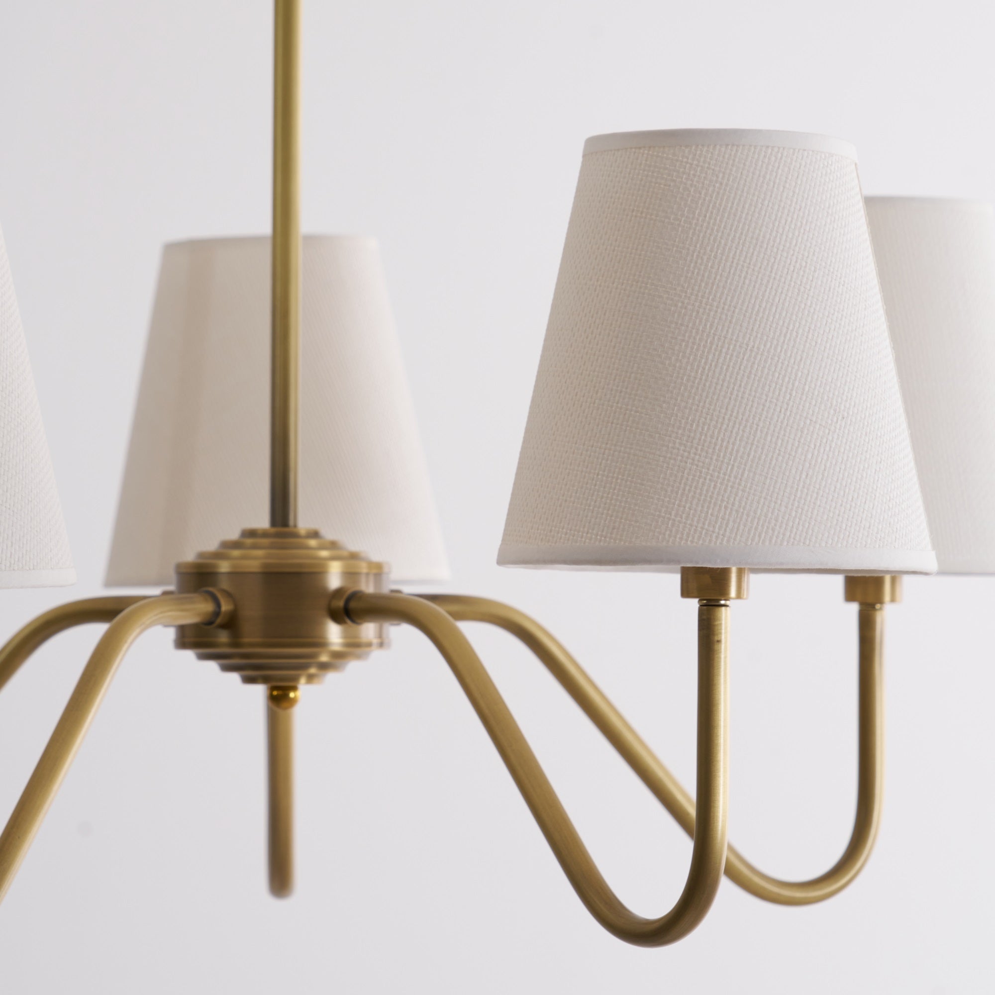 Opaluxe Brass Chandelier - Letslighting