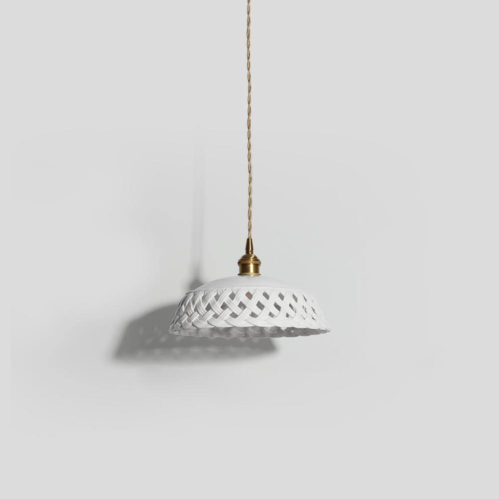 Openwork Ceramic Pendant Lamp - Letslighting