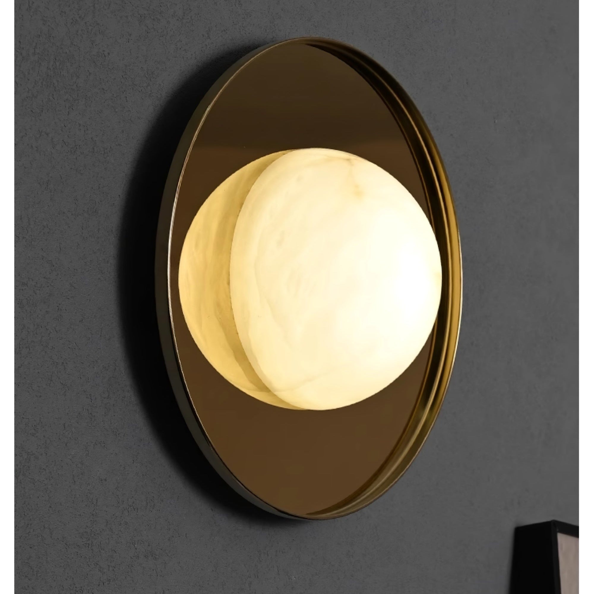 Lyra Modern Alabaster Wall Light - Letslighting