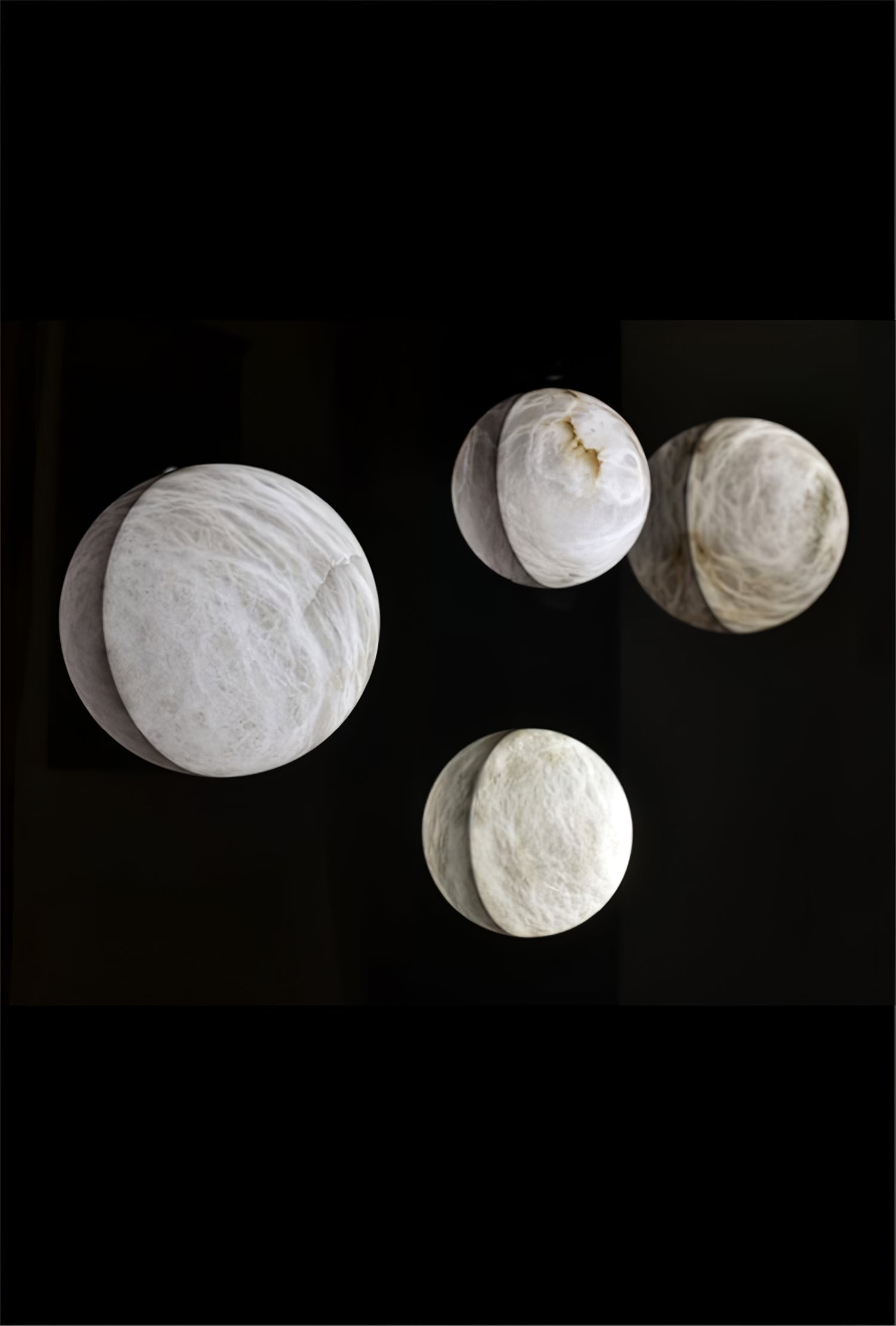 Lyra Modern Alabaster Wall Light - Letslighting