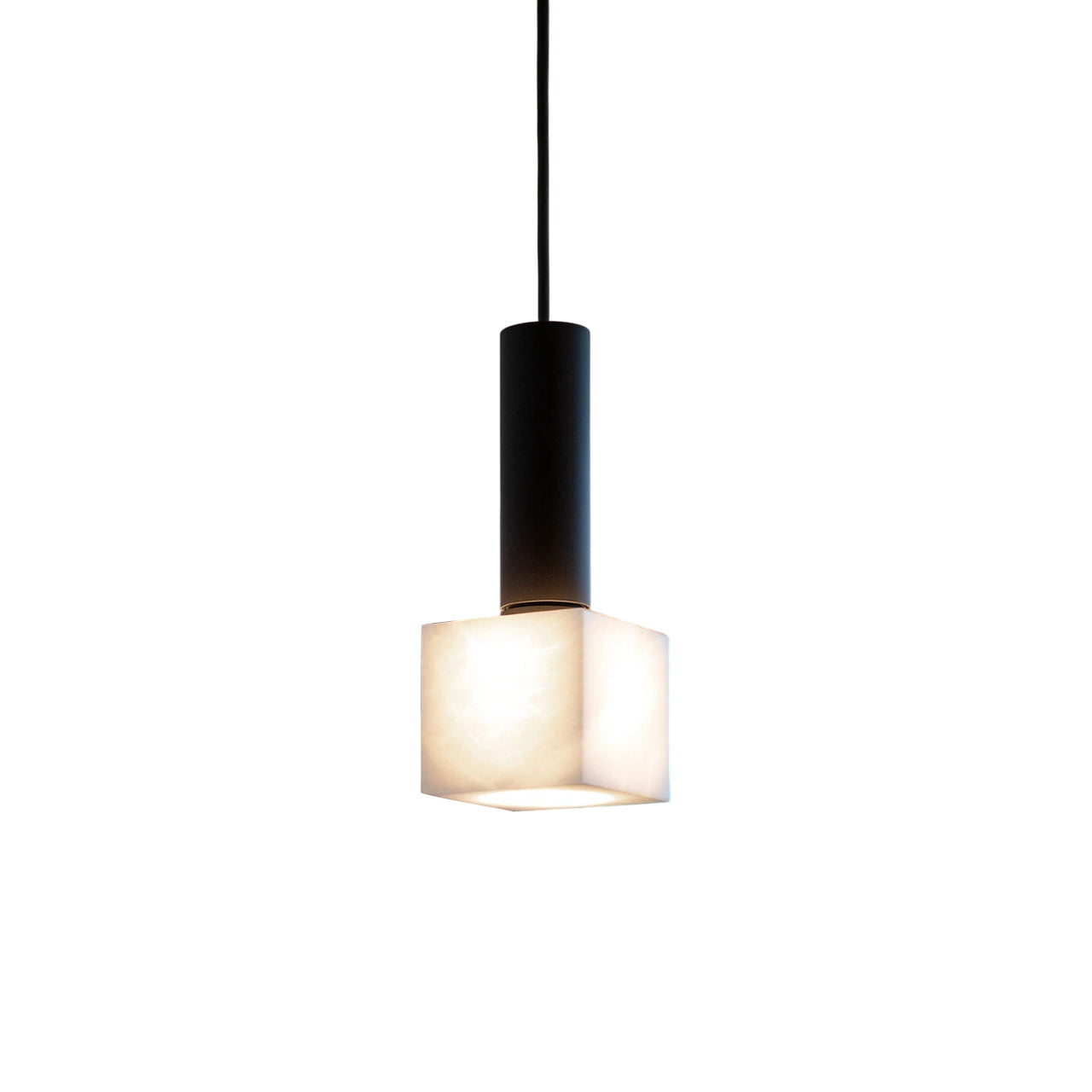 Lymiror Modern Minimalist Alabaster Pendant Lamp - Lamp Copper