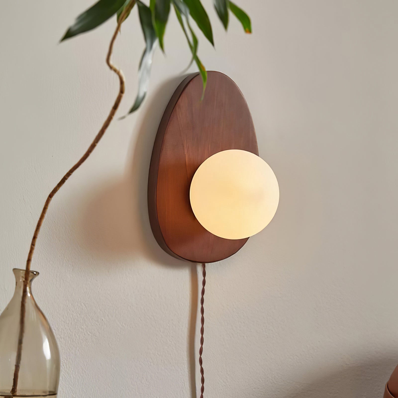 Muto Lámpara de Pared Pebble Glow