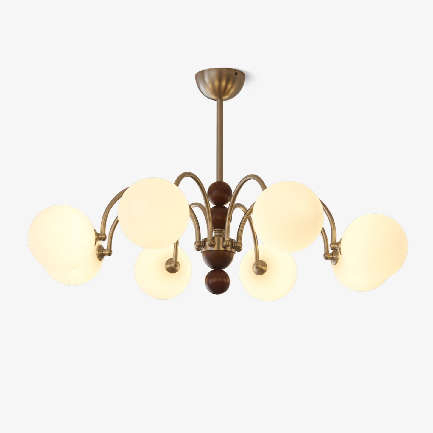 Orbital Curve Chandelier - Letslighting